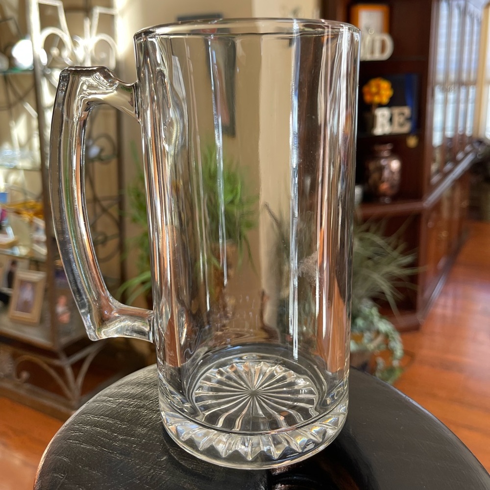 BEER MUG 25 oz HEAVY DUTY SPORTS GLASS LIBBEY GLASSWARE